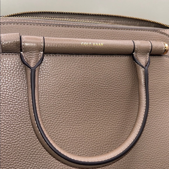 Cole Haan Medium Catherine Leather Satchel - Picture 2 of 12